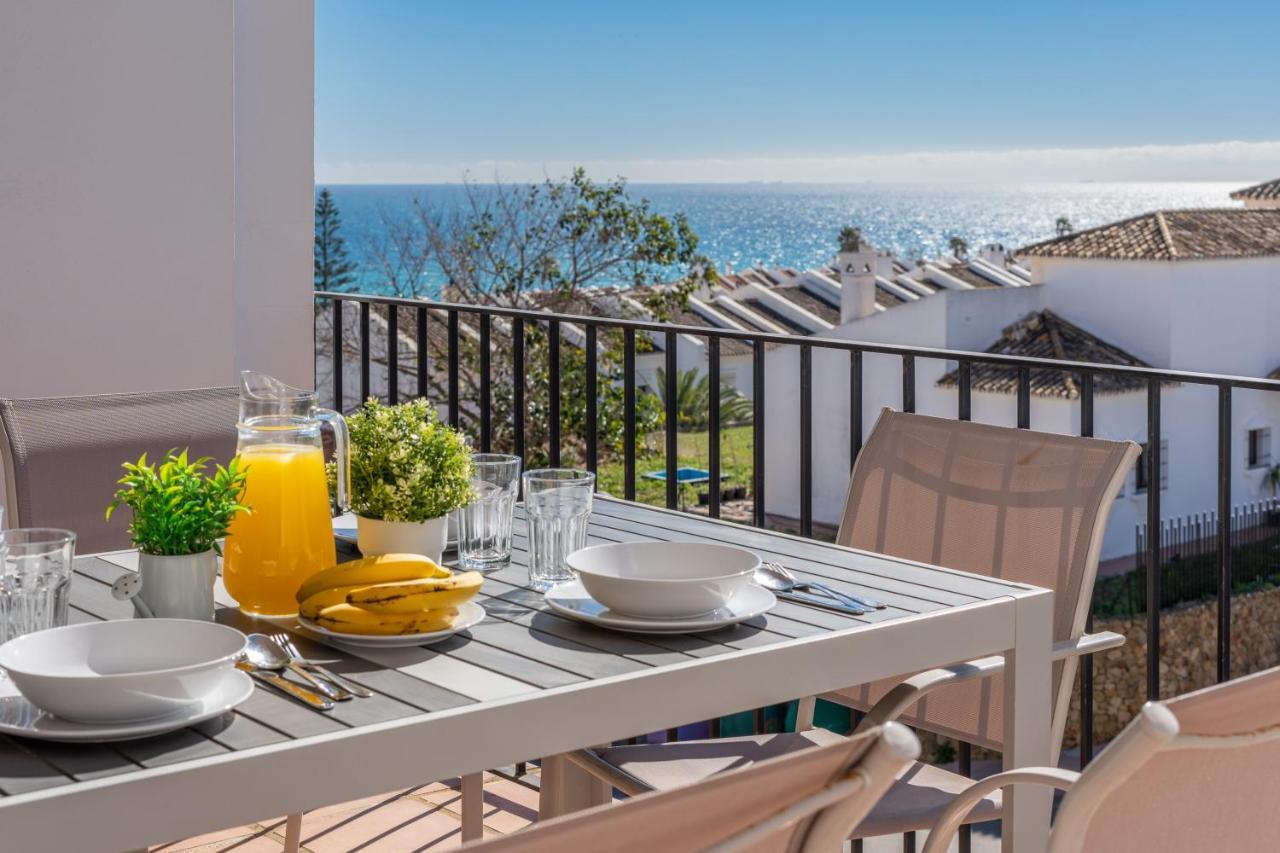 Apartamento Con Vistas Al Mar En Manilva Playa Exterior foto